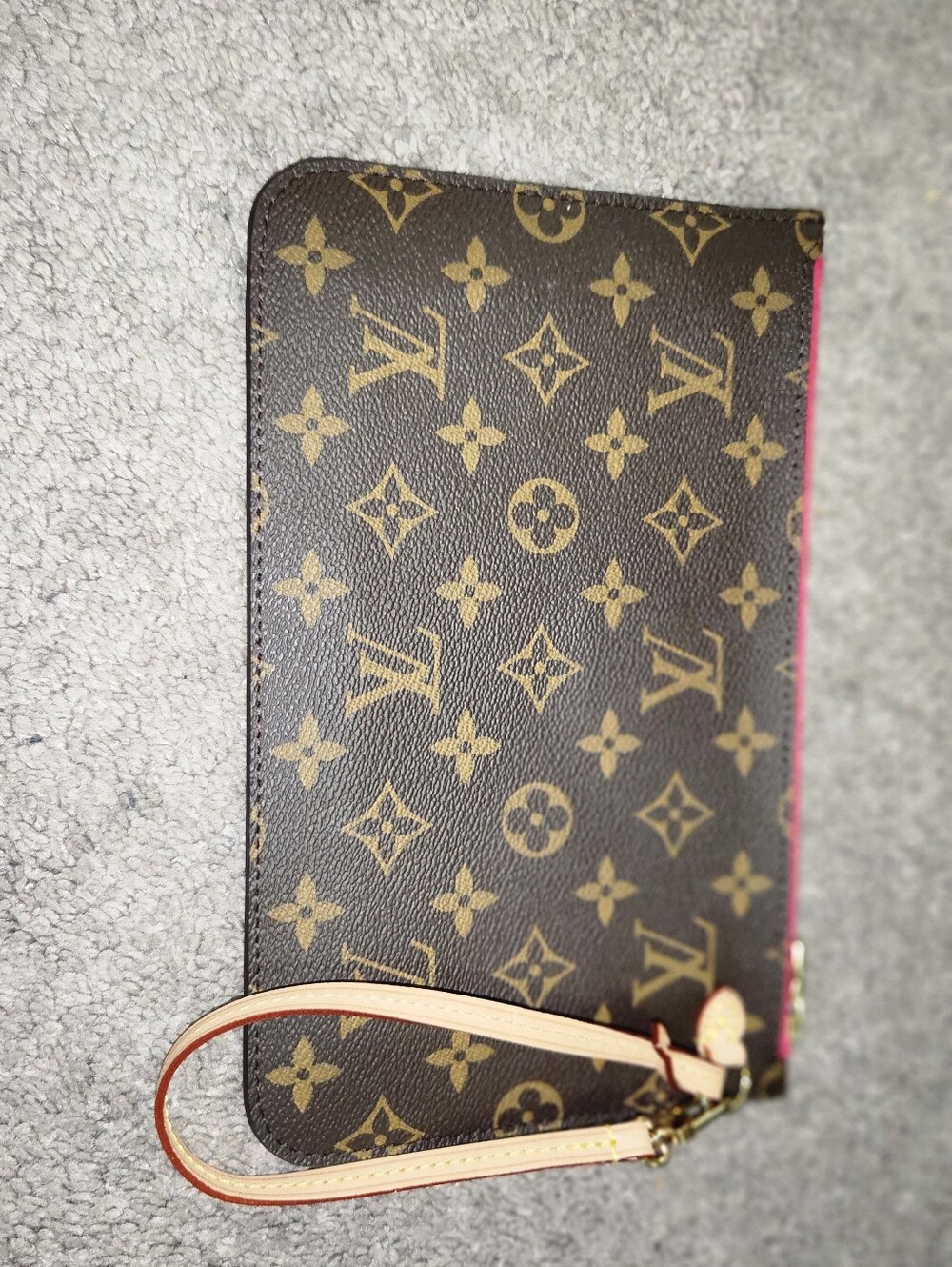 Louis Vuitton Monogram Canvas Tote with Pink Zip Detail Neverfull GM - Picture 5 of 16